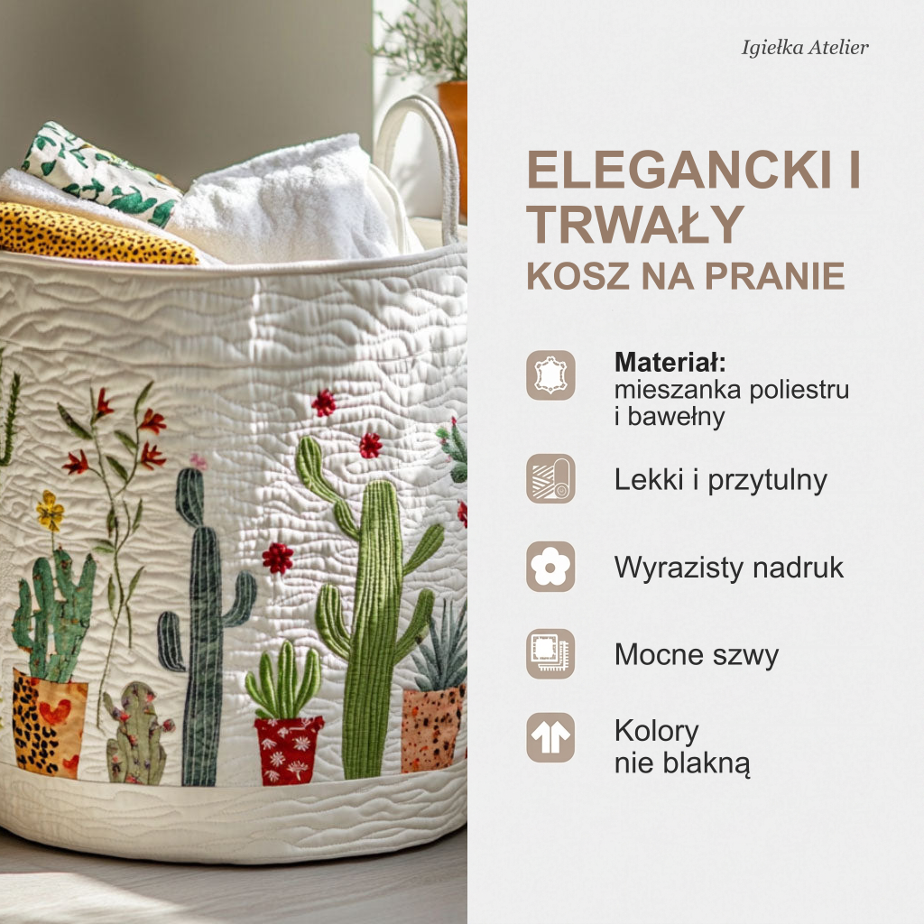 Cechy kosza na pranie