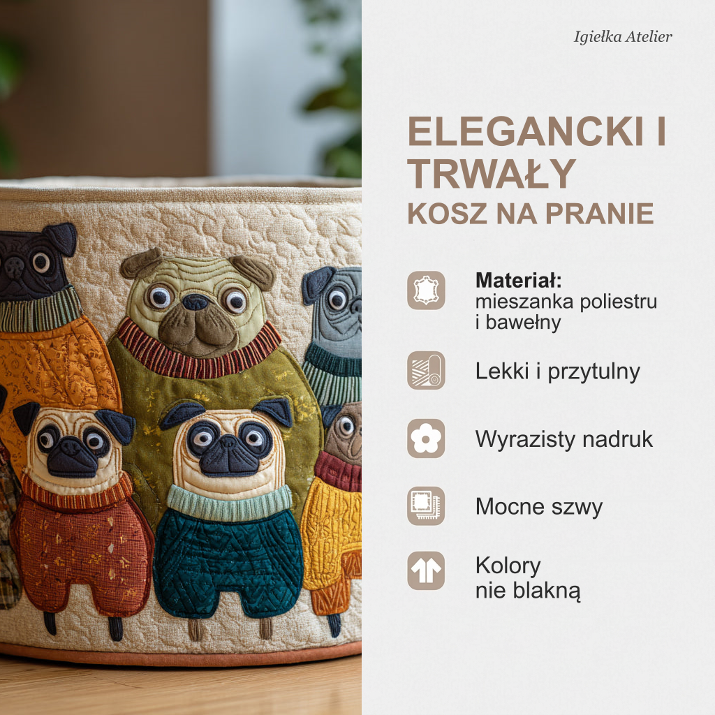 Cechy kosza na pranie