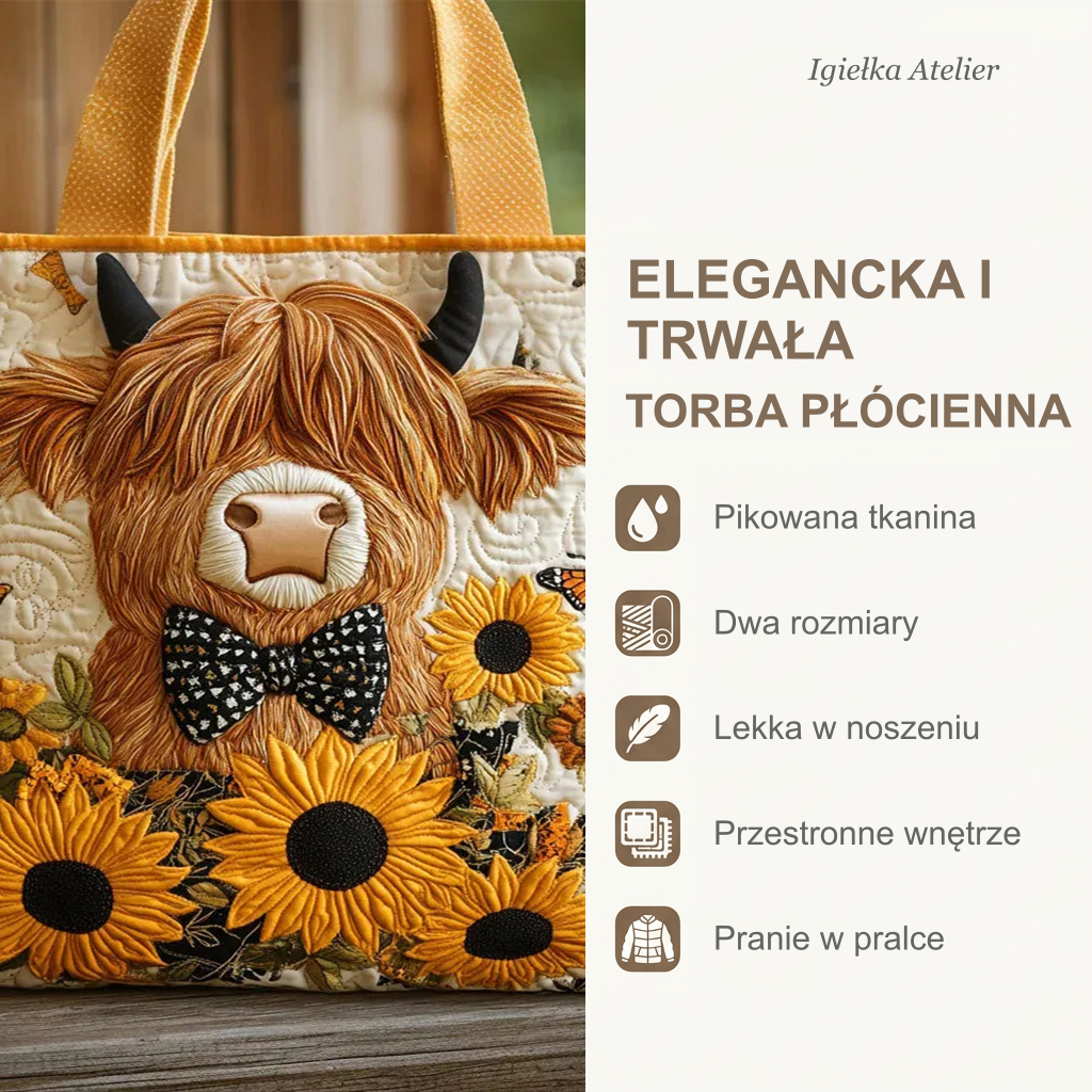 Cechy torby płóciennej