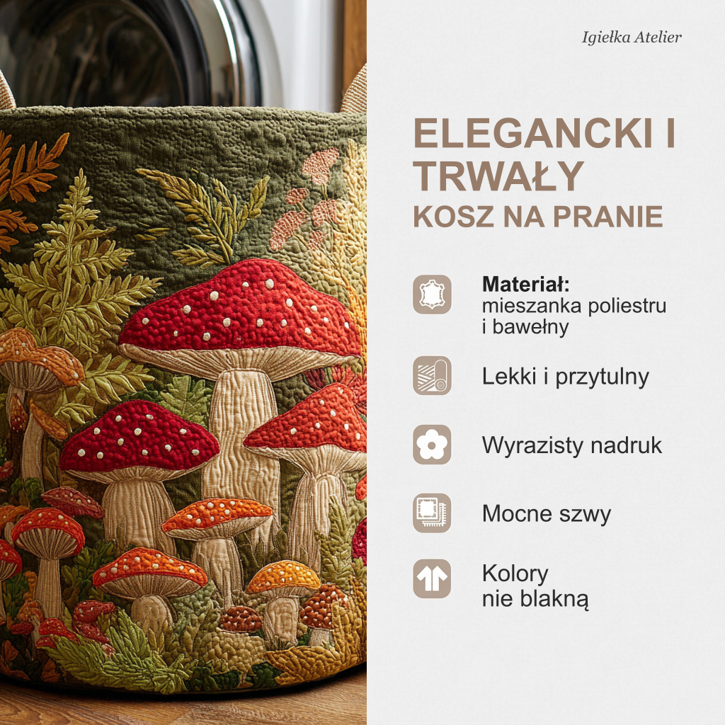 Cechy kosza na pranie