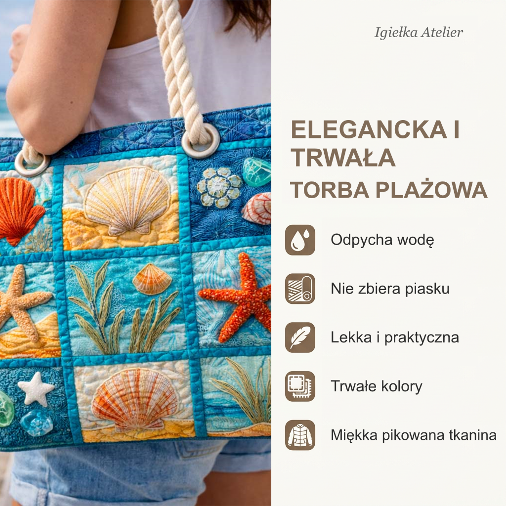 Cechy torby plażowej