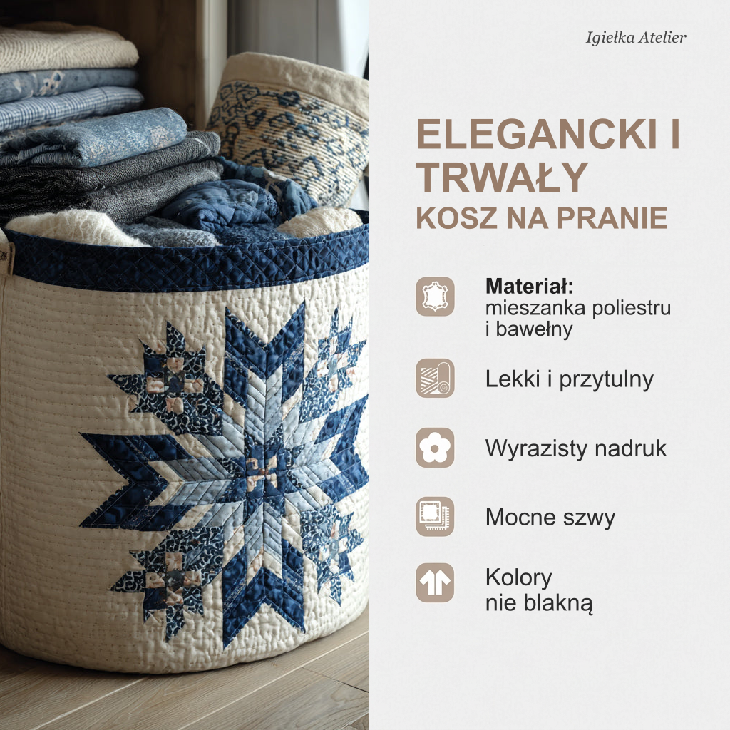 Cechy kosza na pranie