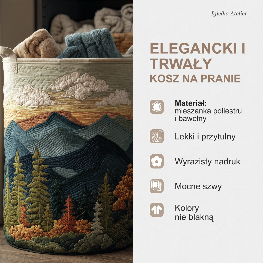 Cechy kosza na pranie