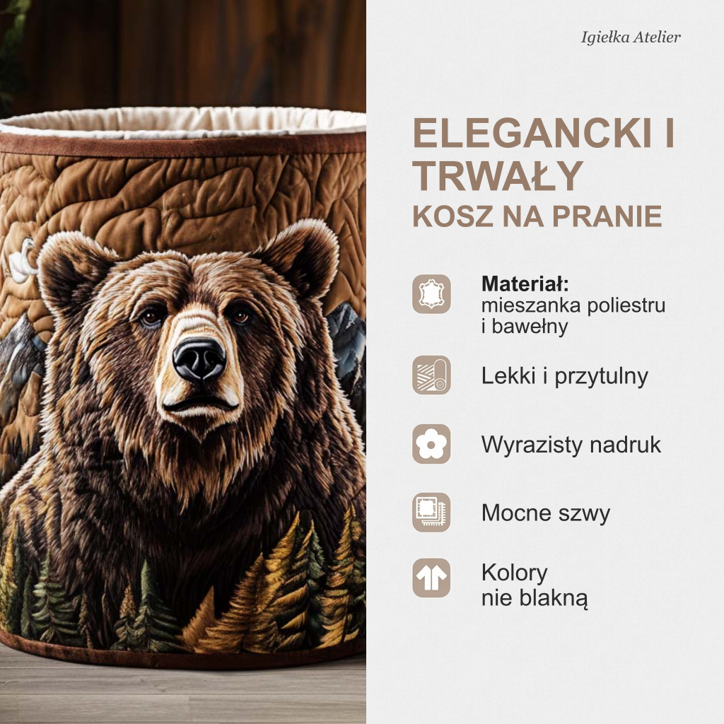 Cechy kosza na pranie