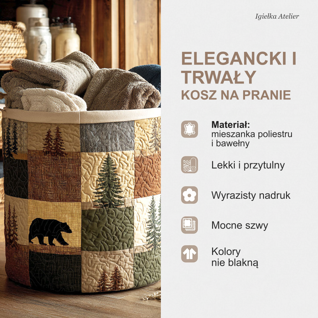 Cechy kosza na pranie