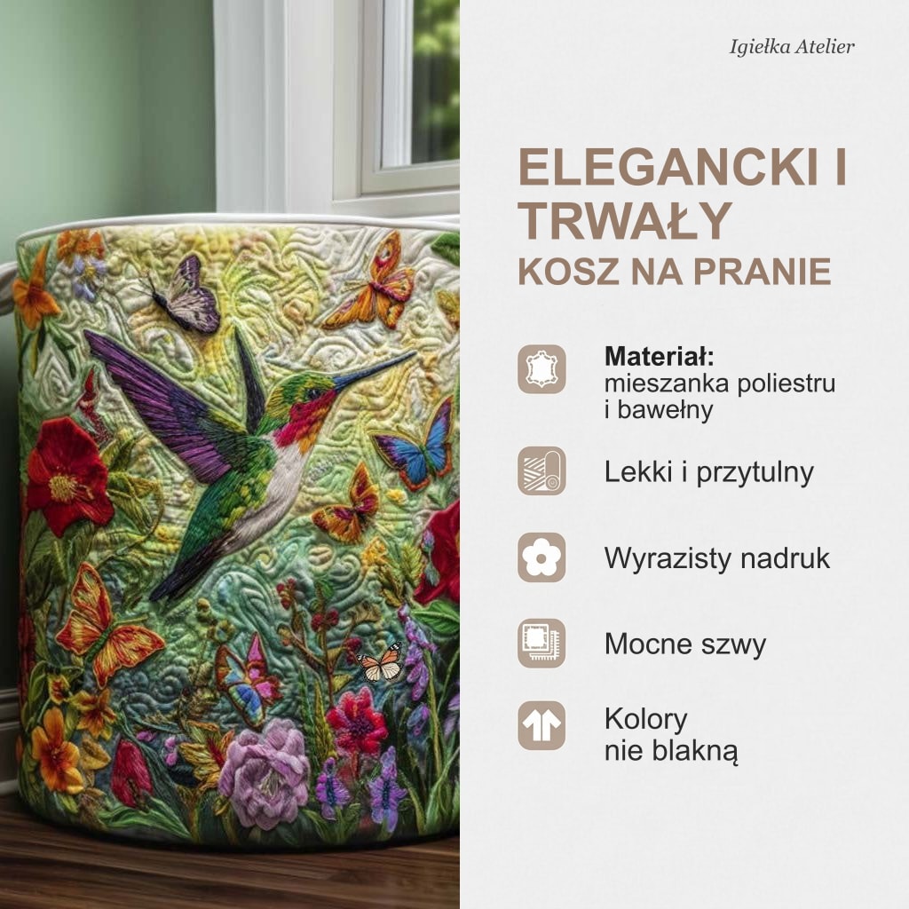 Cechy kosza na pranie