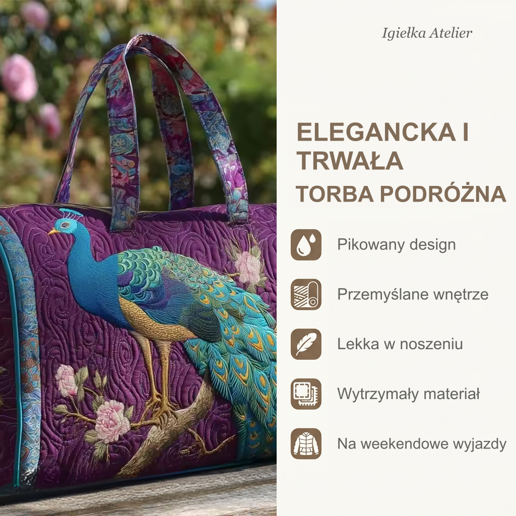Cechy torby podróżnej