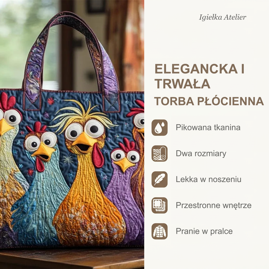 Cechy torby płóciennej