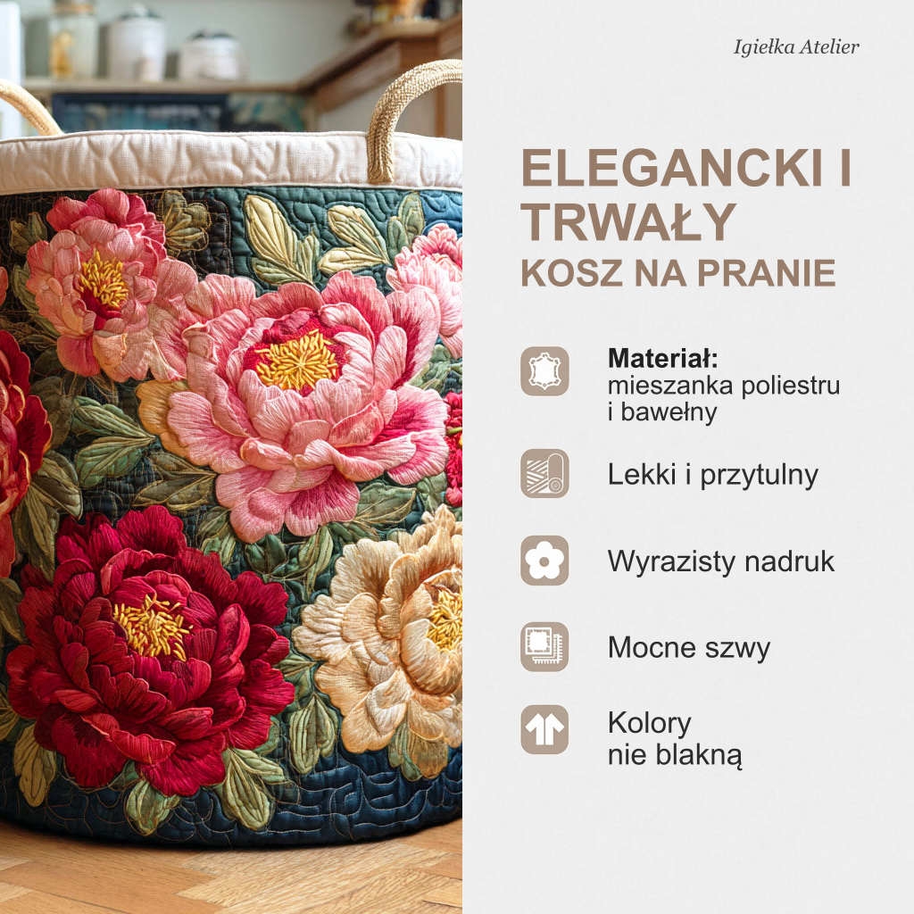 Cechy kosza na pranie