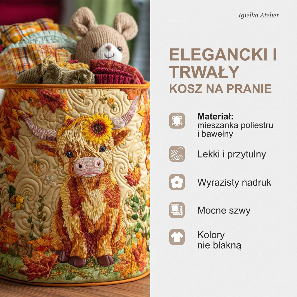 Cechy kosza na pranie