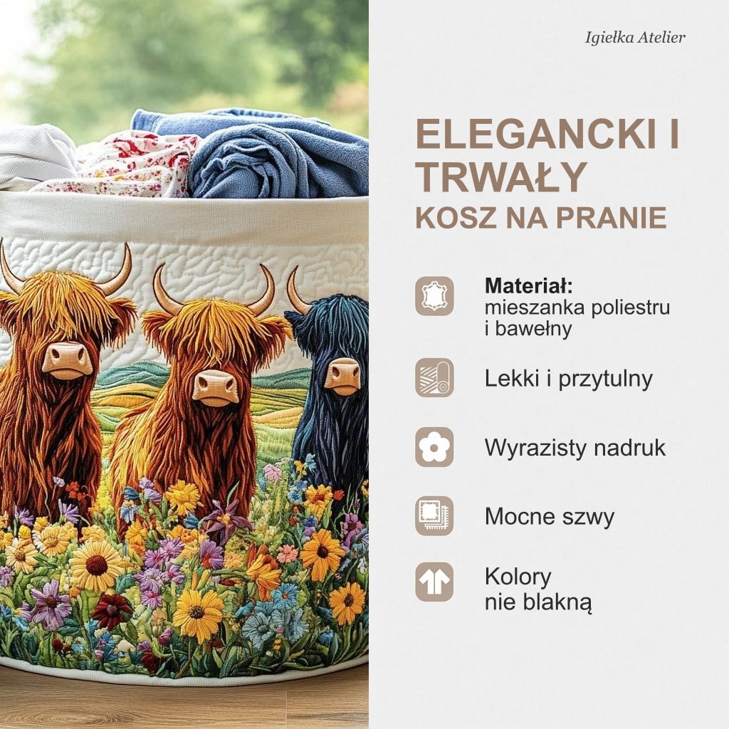 Cechy kosza na pranie