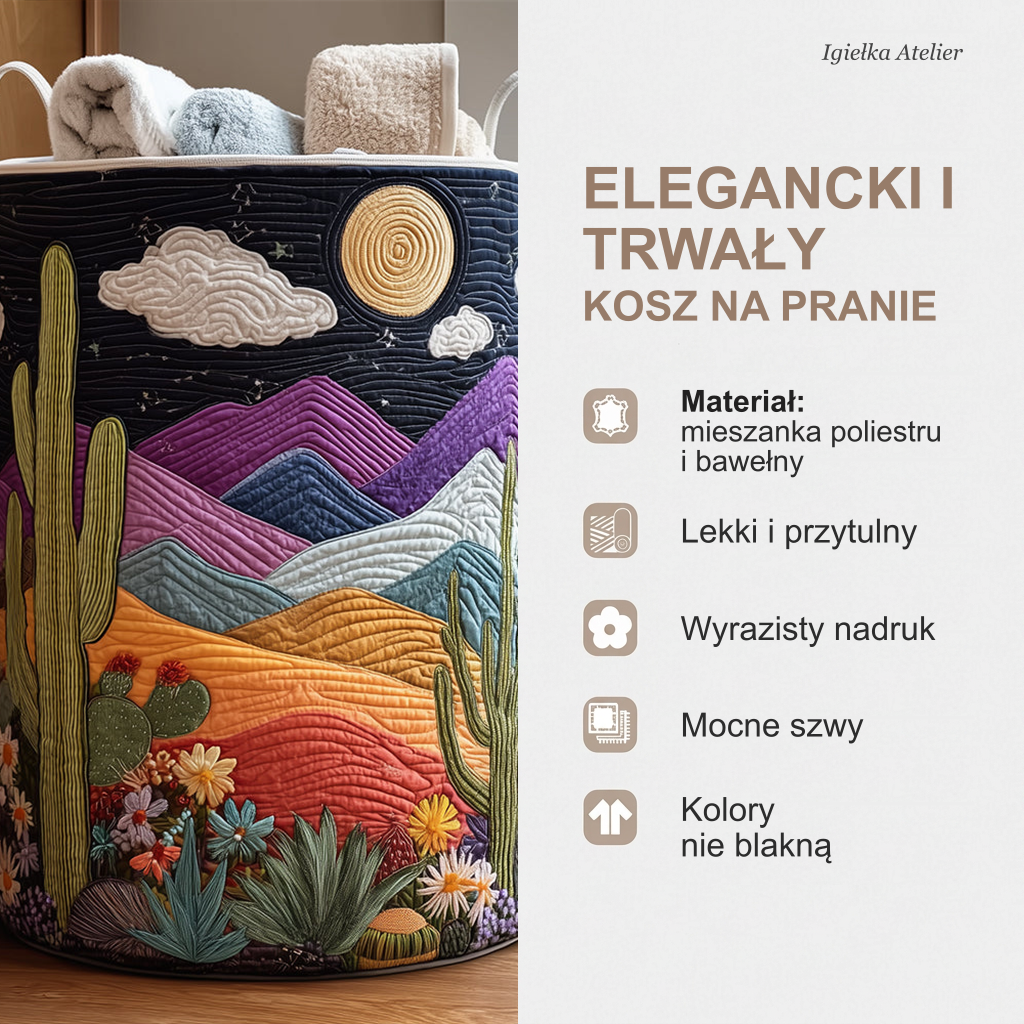 Cechy kosza na pranie