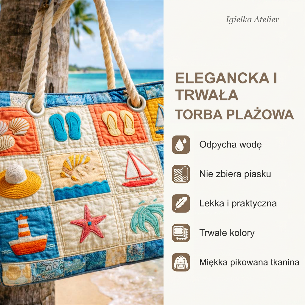 Cechy torby plażowej
