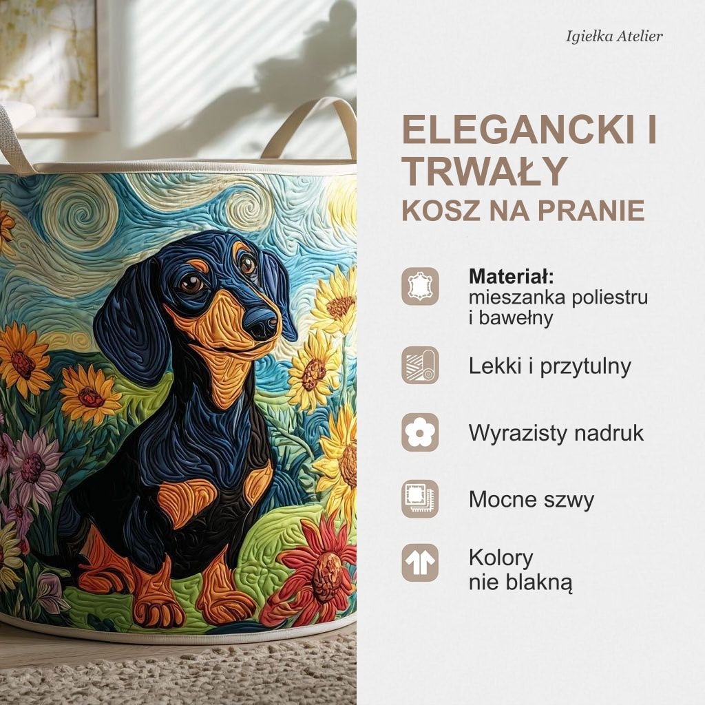 Cechy kosza na pranie
