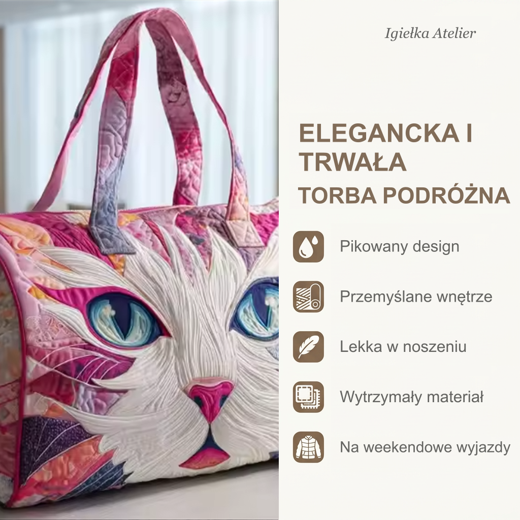 Cechy torby podróżnej