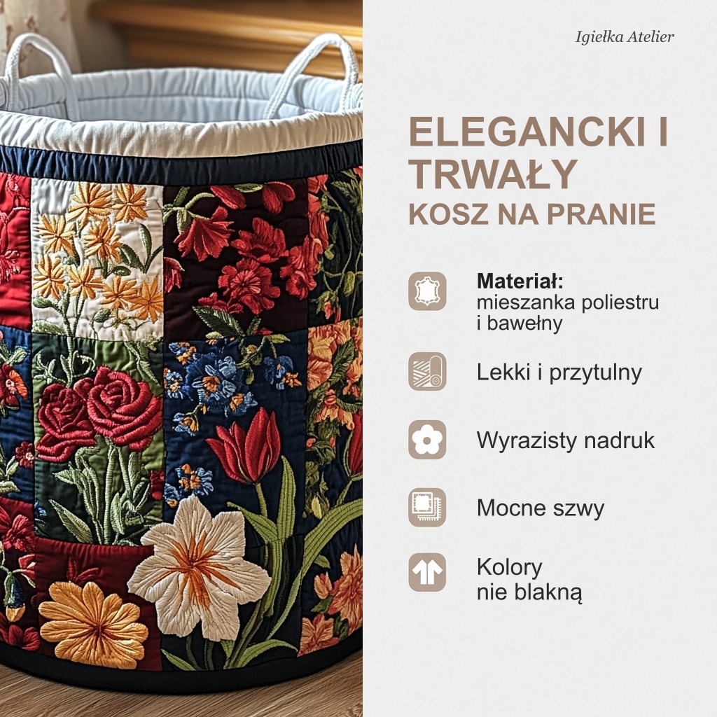 Cechy kosza na pranie