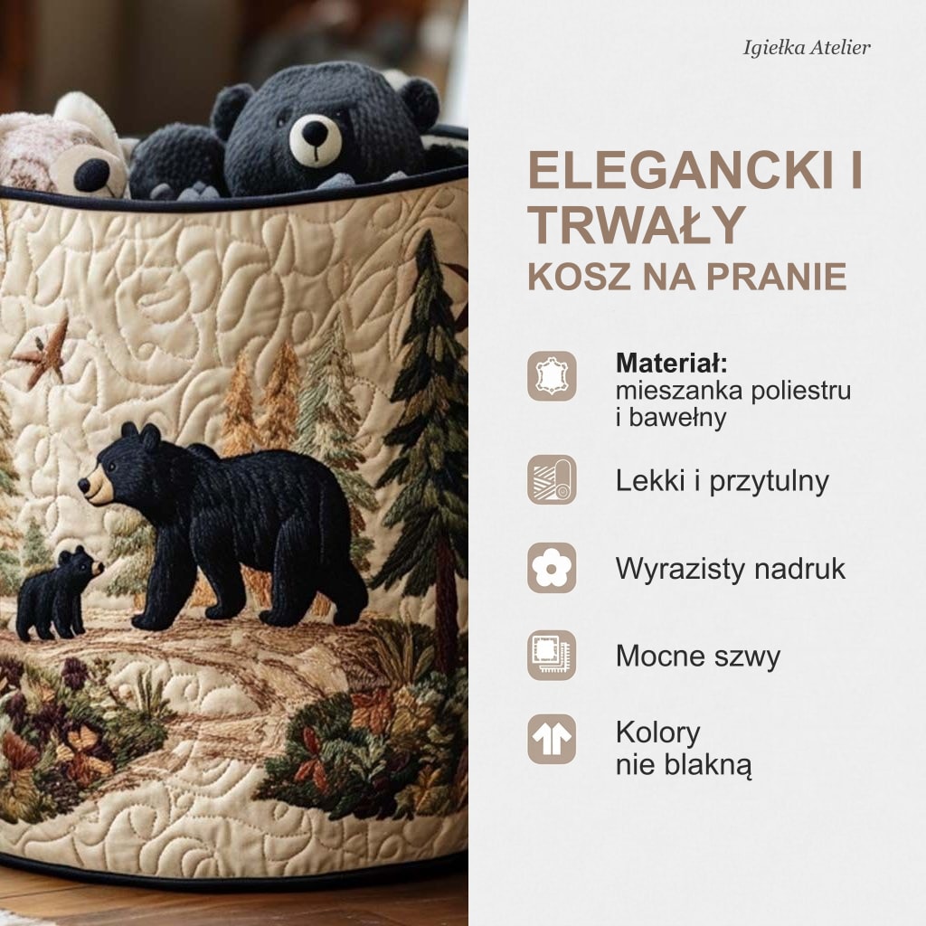 Cechy kosza na pranie