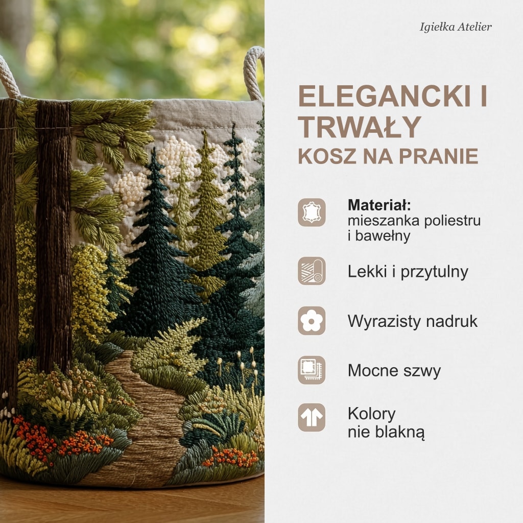 Cechy kosza na pranie