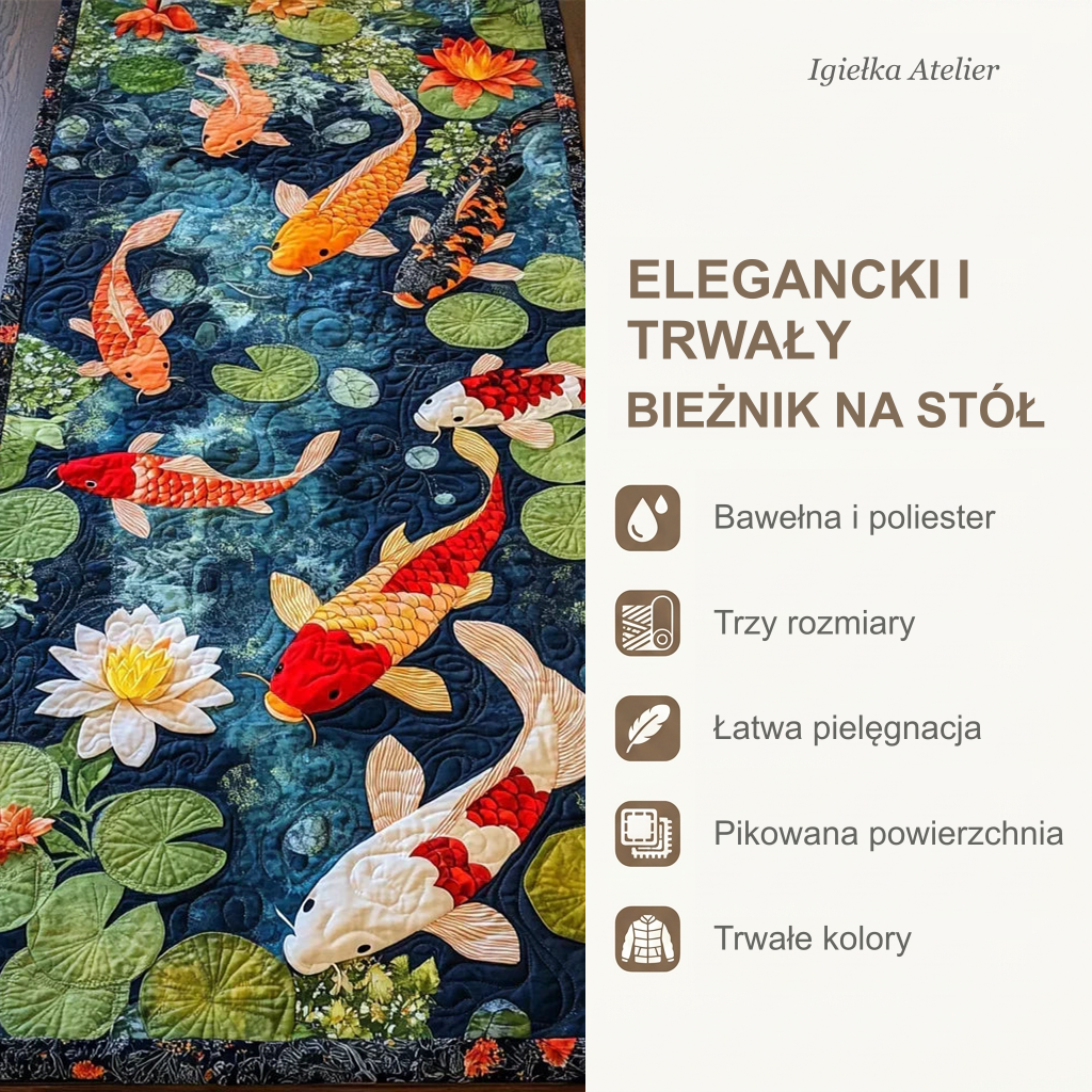 Cechy bieżnika na stół