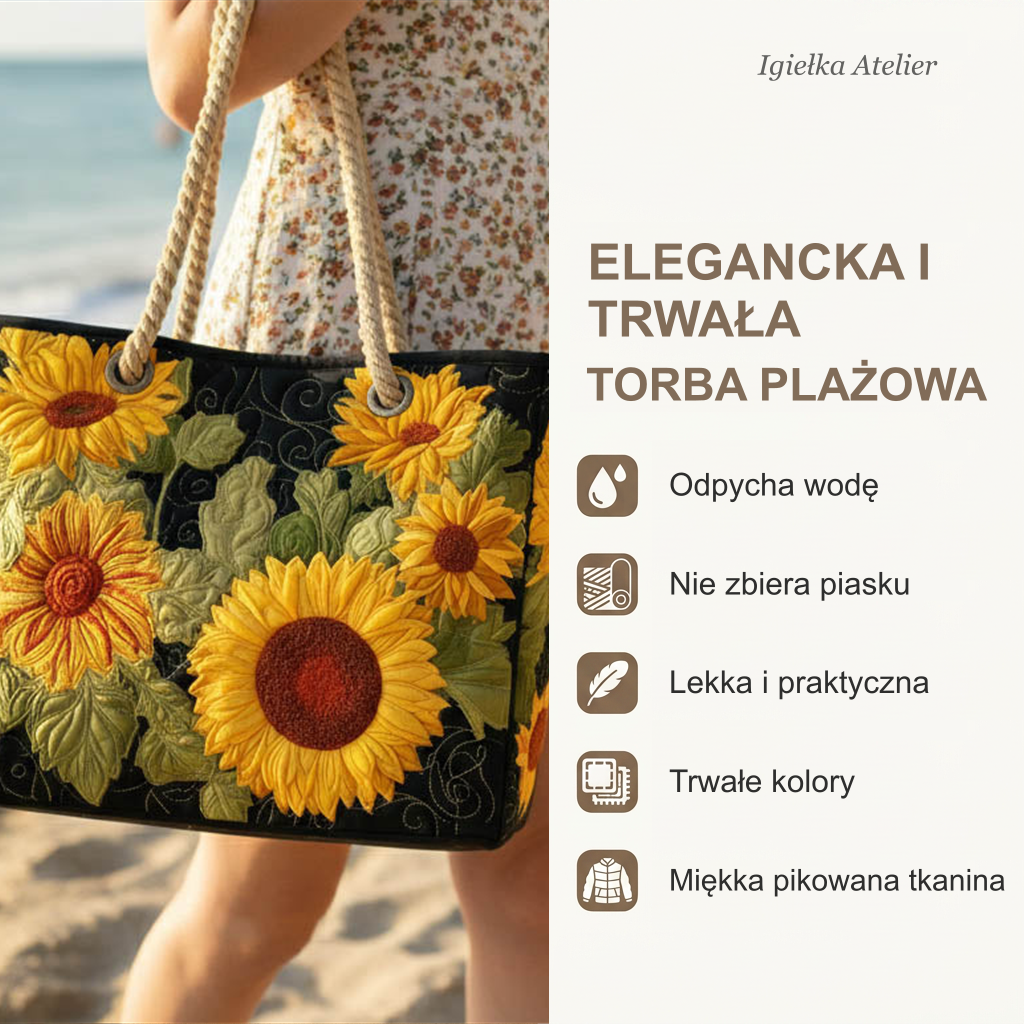 Cechy torby plażowej