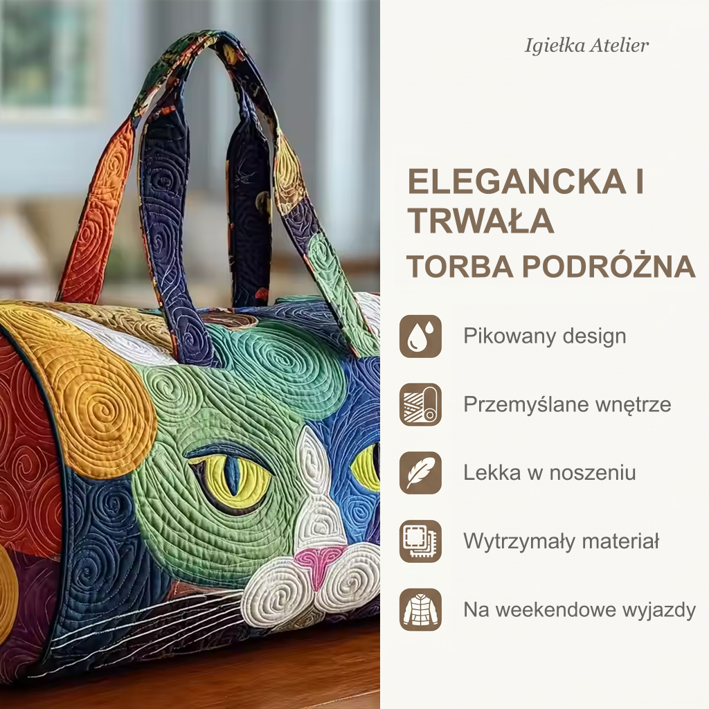 Cechy torby podróżnej