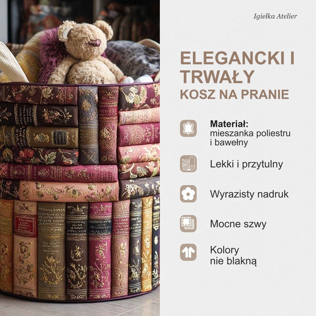Cechy kosza na pranie