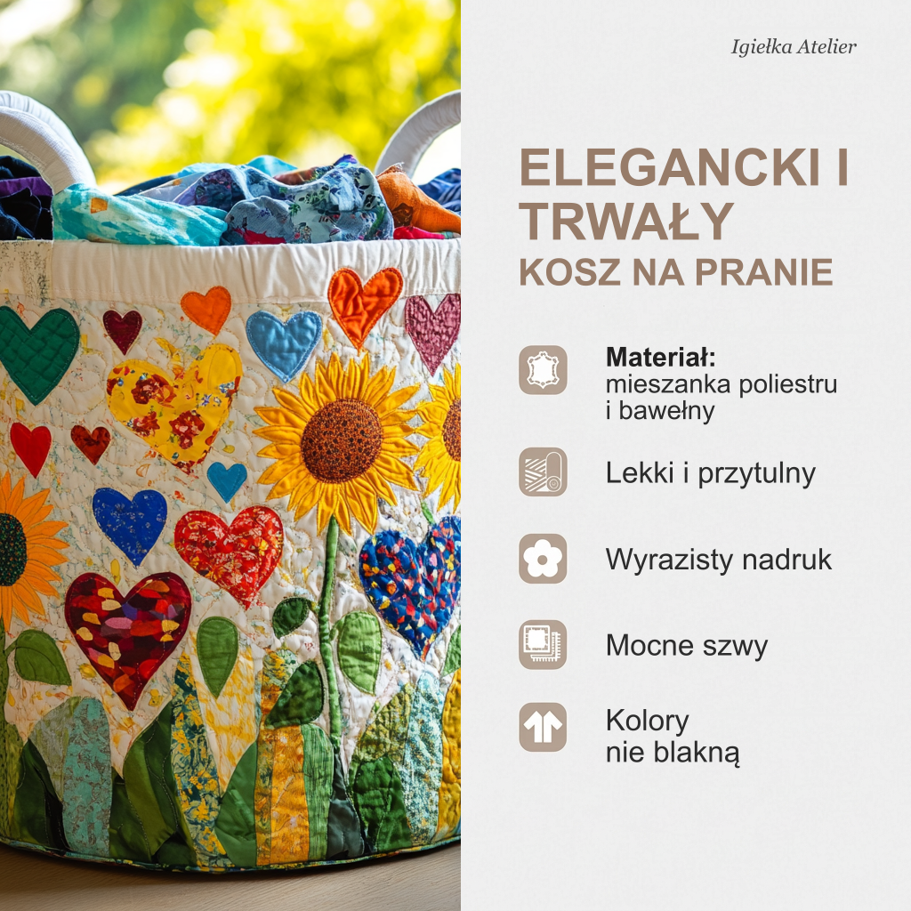 Cechy kosza na pranie