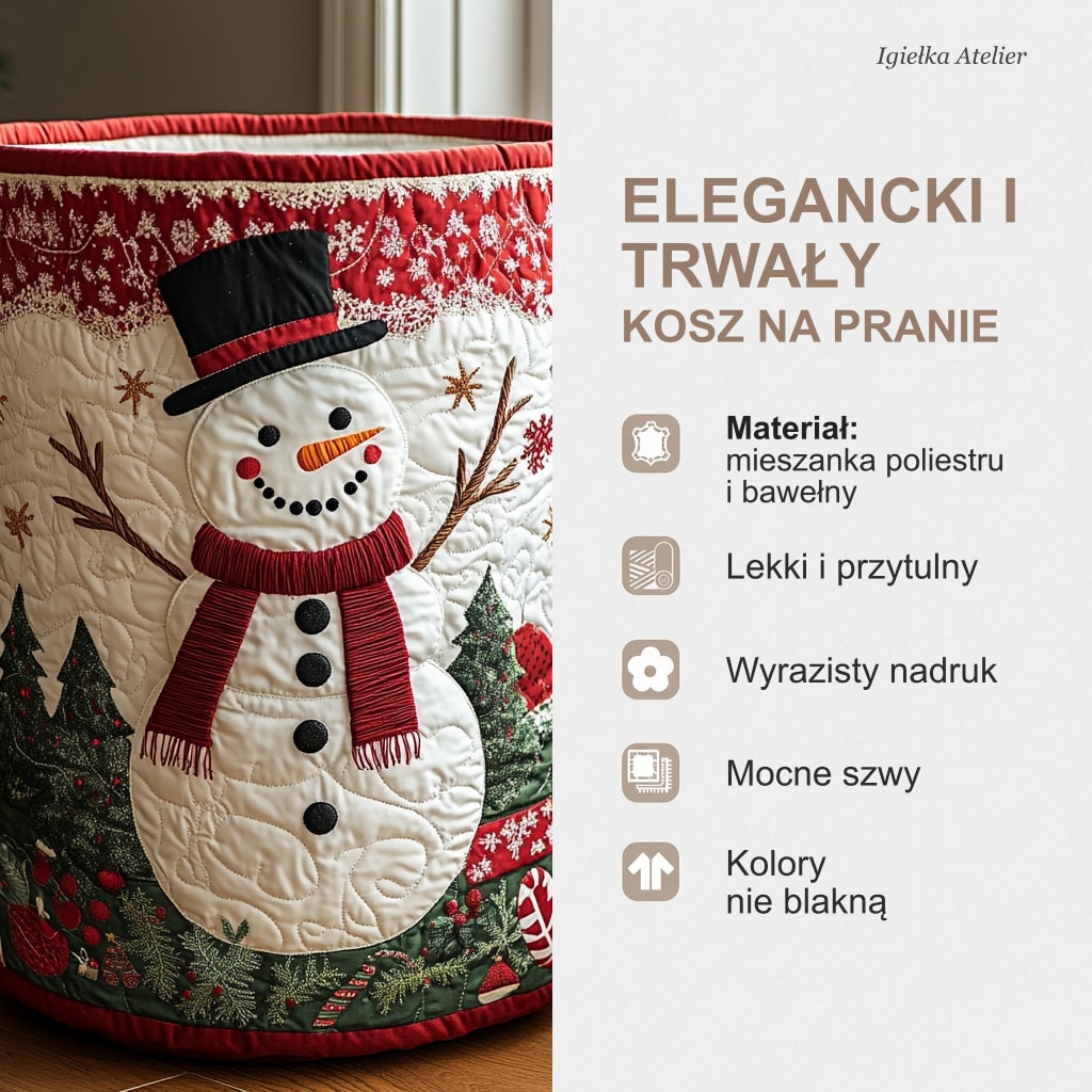 Cechy kosza na pranie