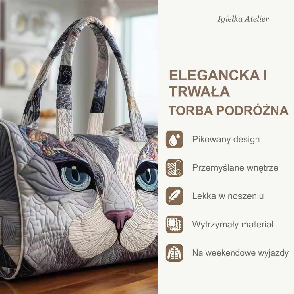 Cechy torby podróżnej