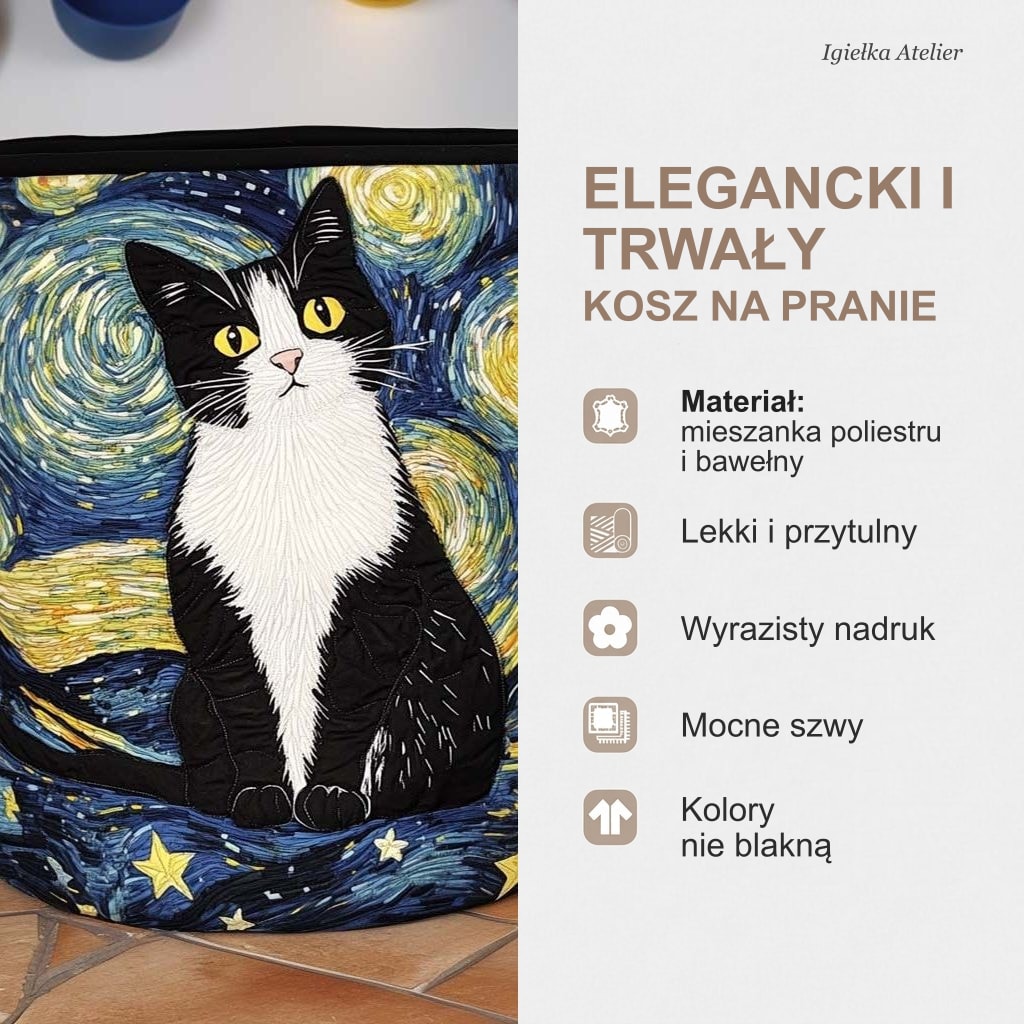 Cechy kosza na pranie