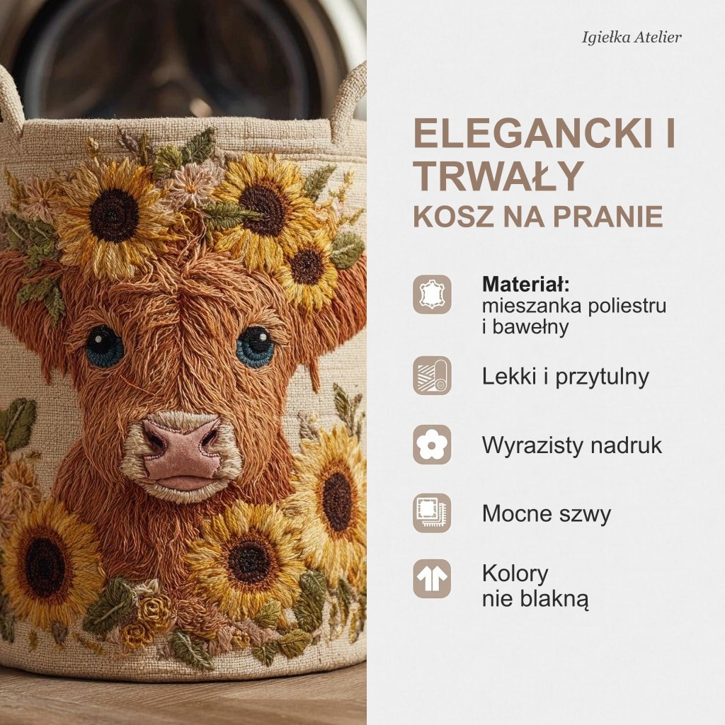 Cechy kosza na pranie