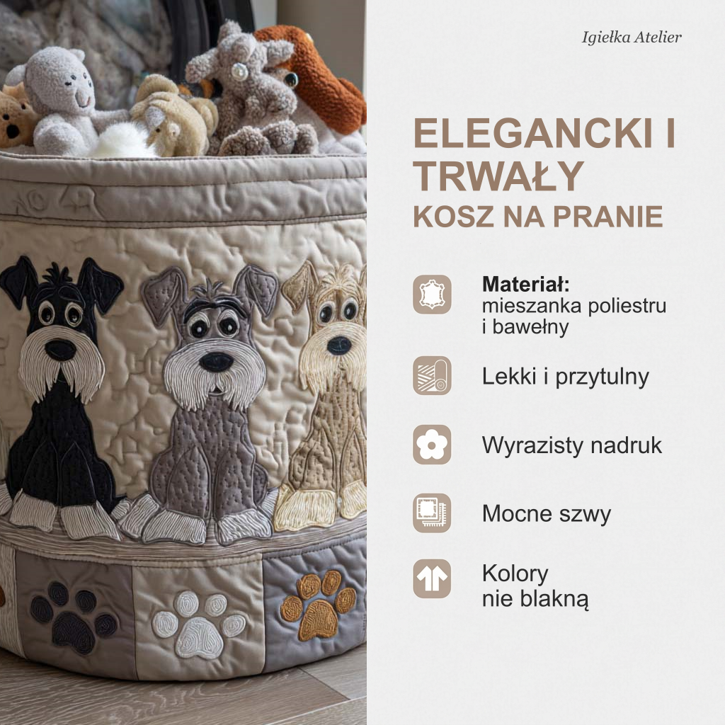 Cechy kosza na pranie