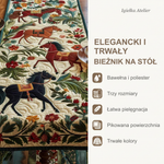 Cechy bieżnika na stół