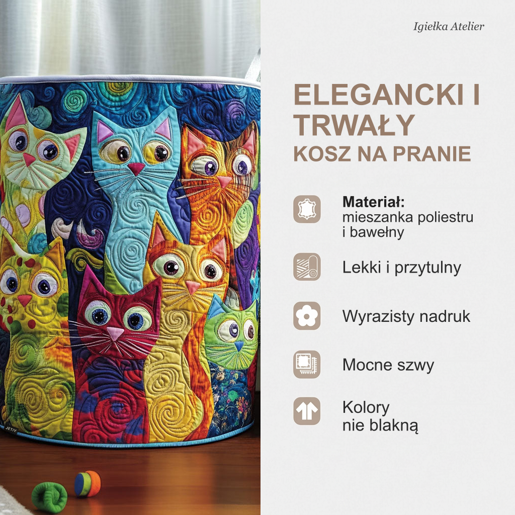 Cechy kosza na pranie