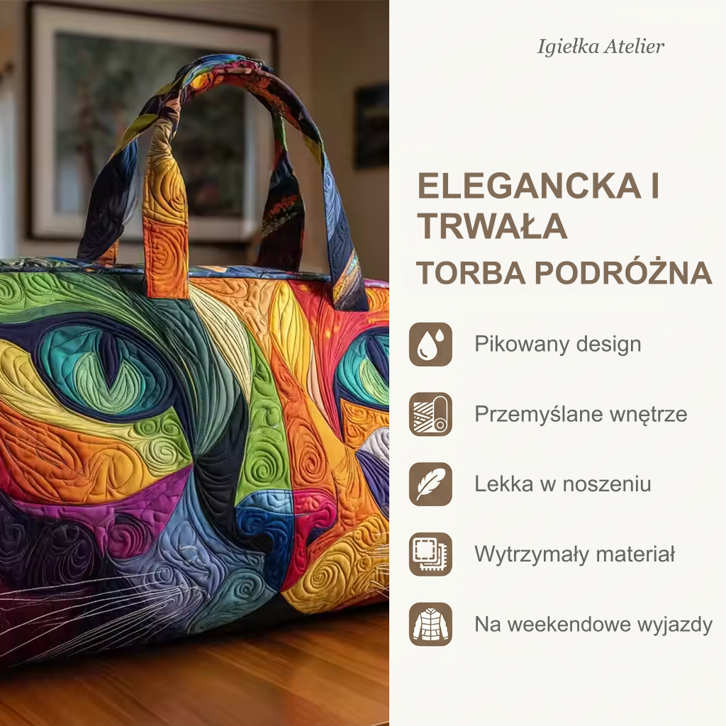 Cechy torby podróżnej