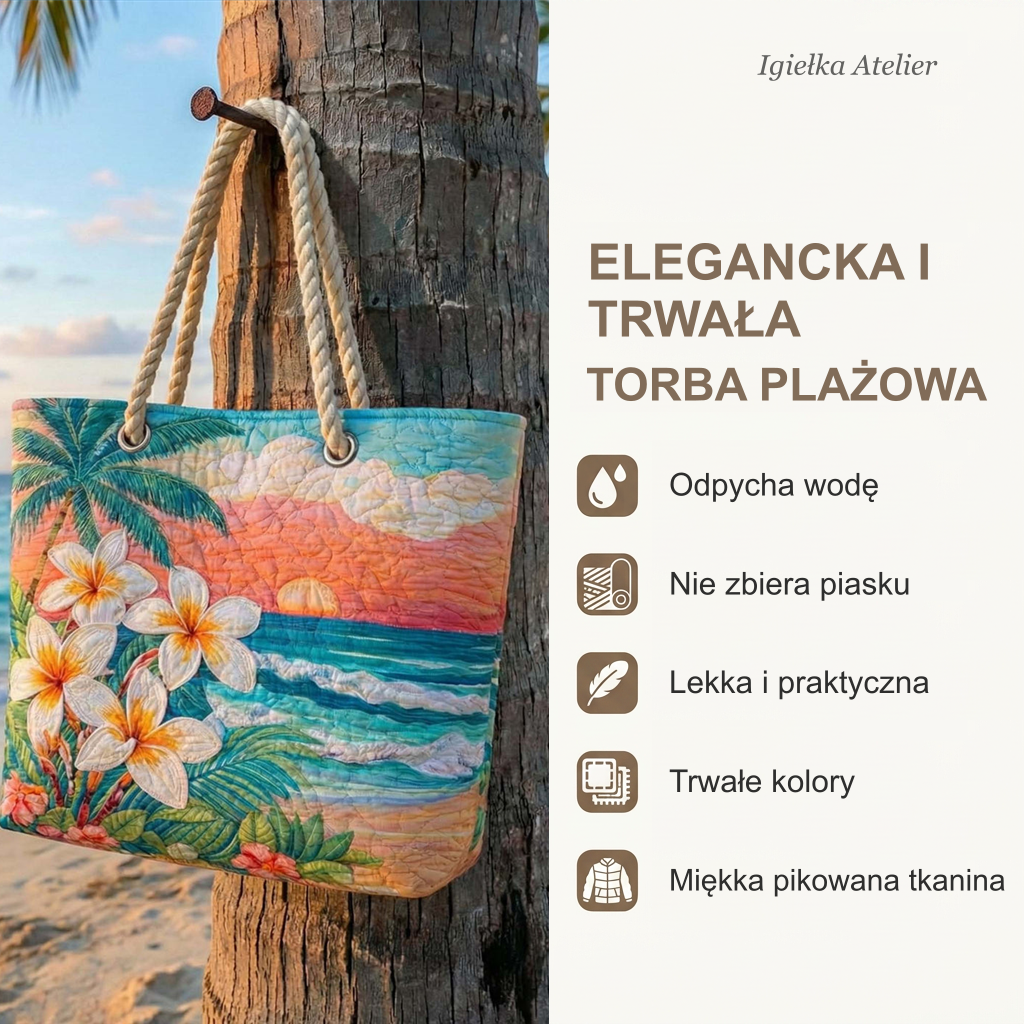 Cechy torby plażowej