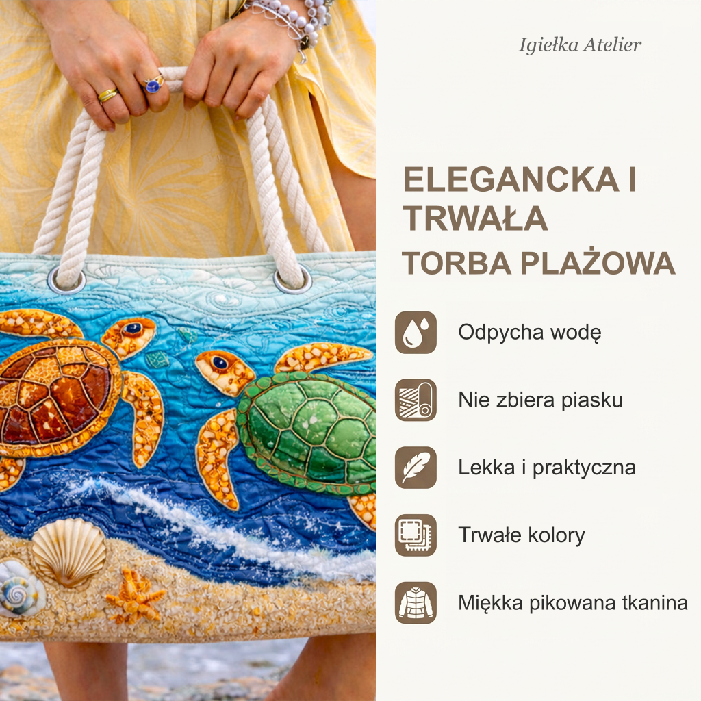 Cechy torby plażowej