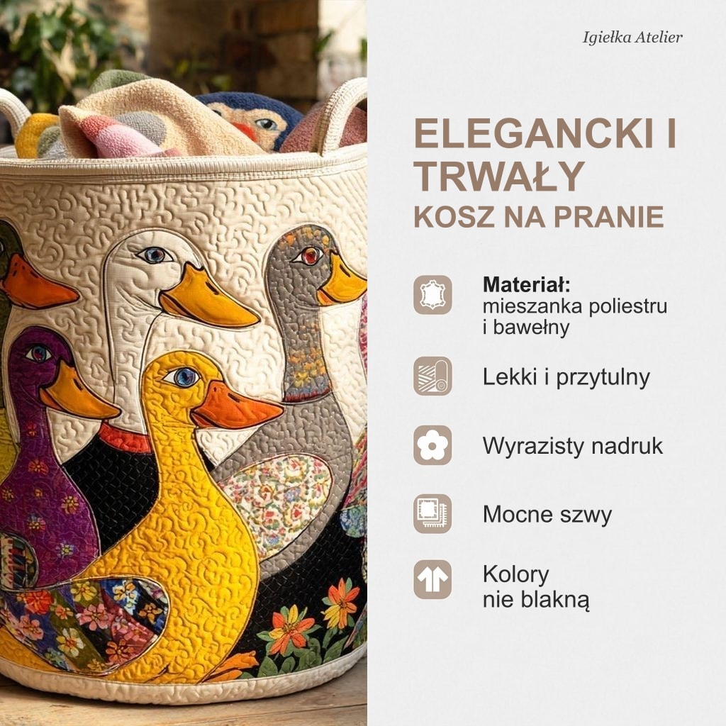 Cechy kosza na pranie