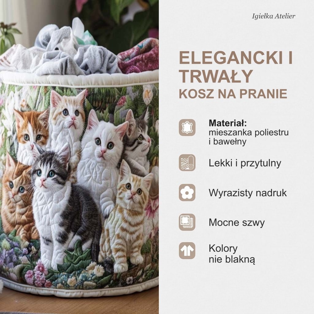 Cechy kosza na pranie
