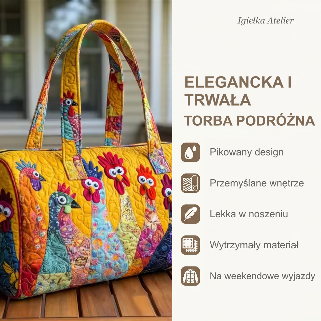 Cechy torby podróżnej