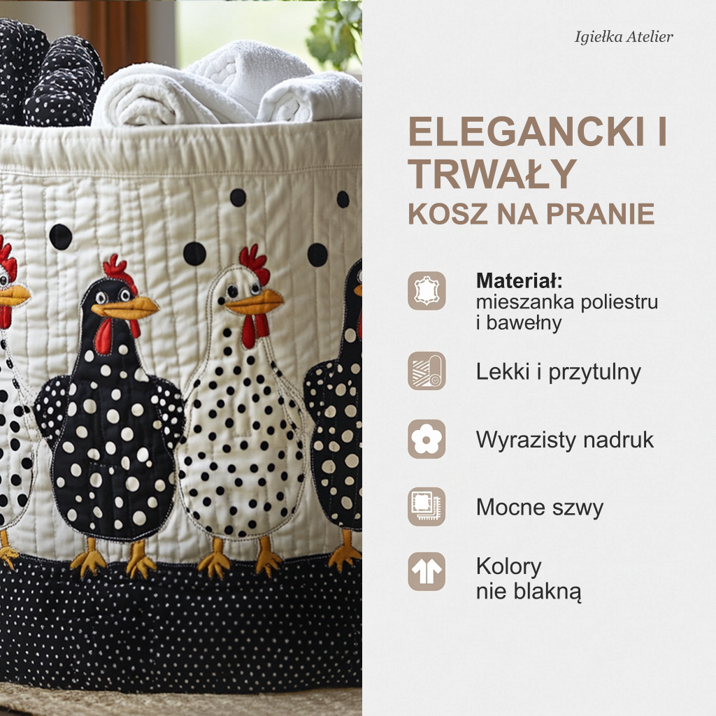 Cechy kosza na pranie