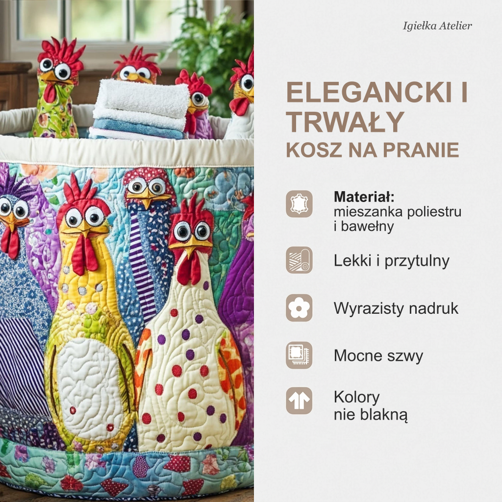 Cechy kosza na pranie