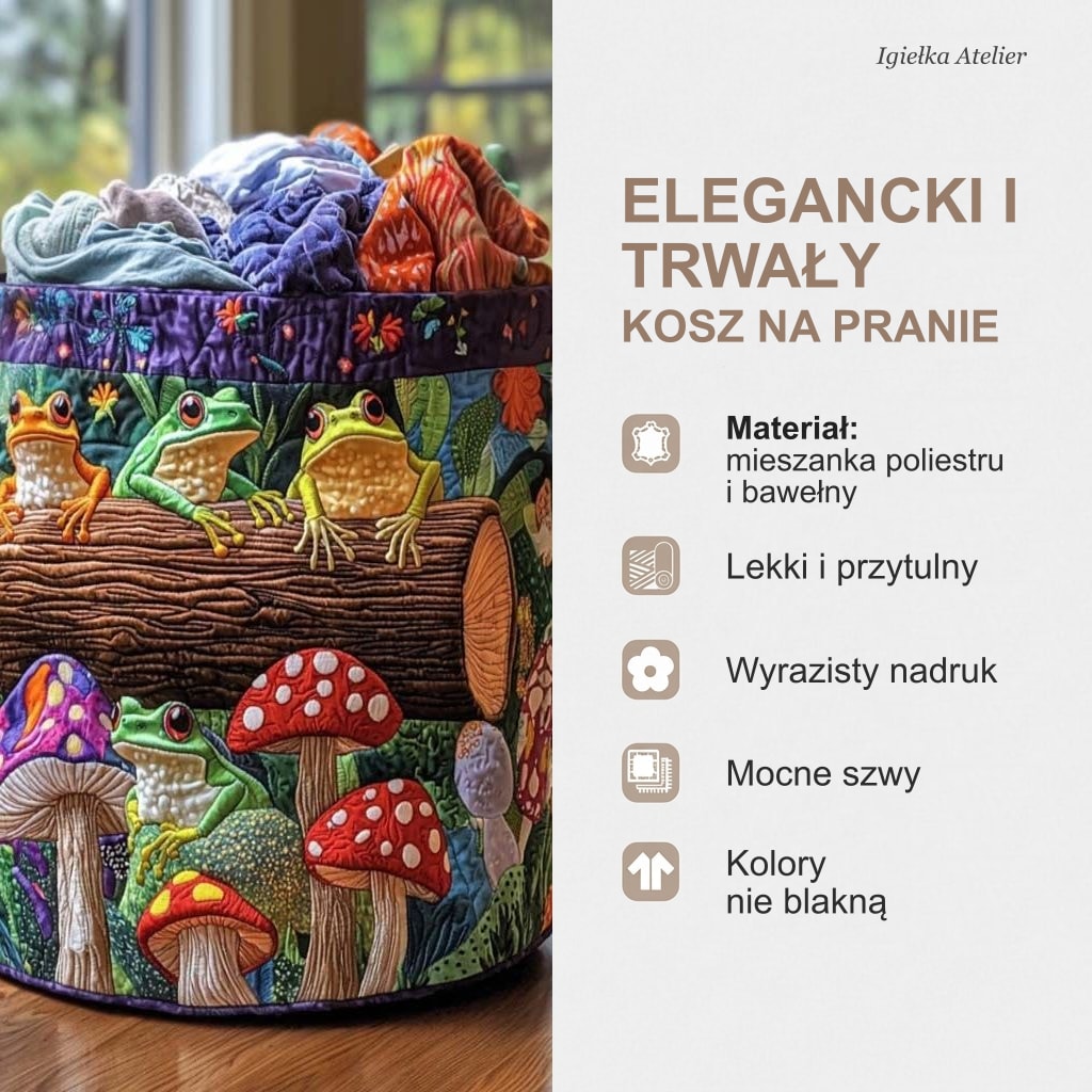 Cechy kosza na pranie