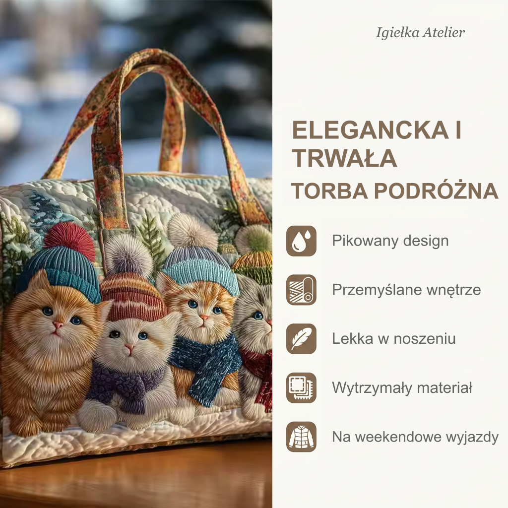 Cechy torby podróżnej
