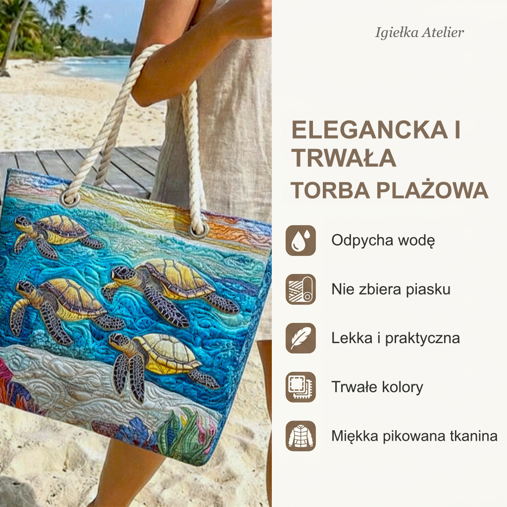 Cechy torby plażowej