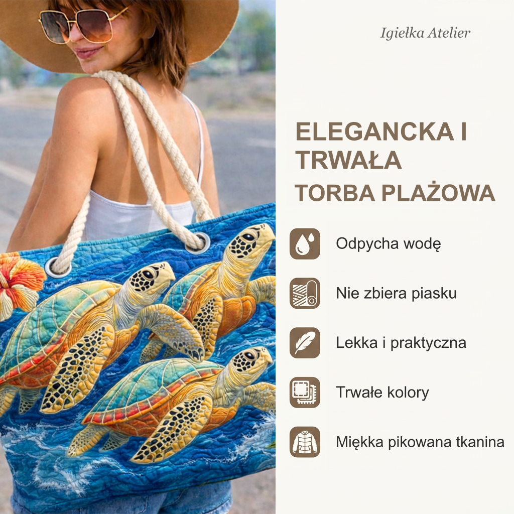 Cechy torby plażowej
