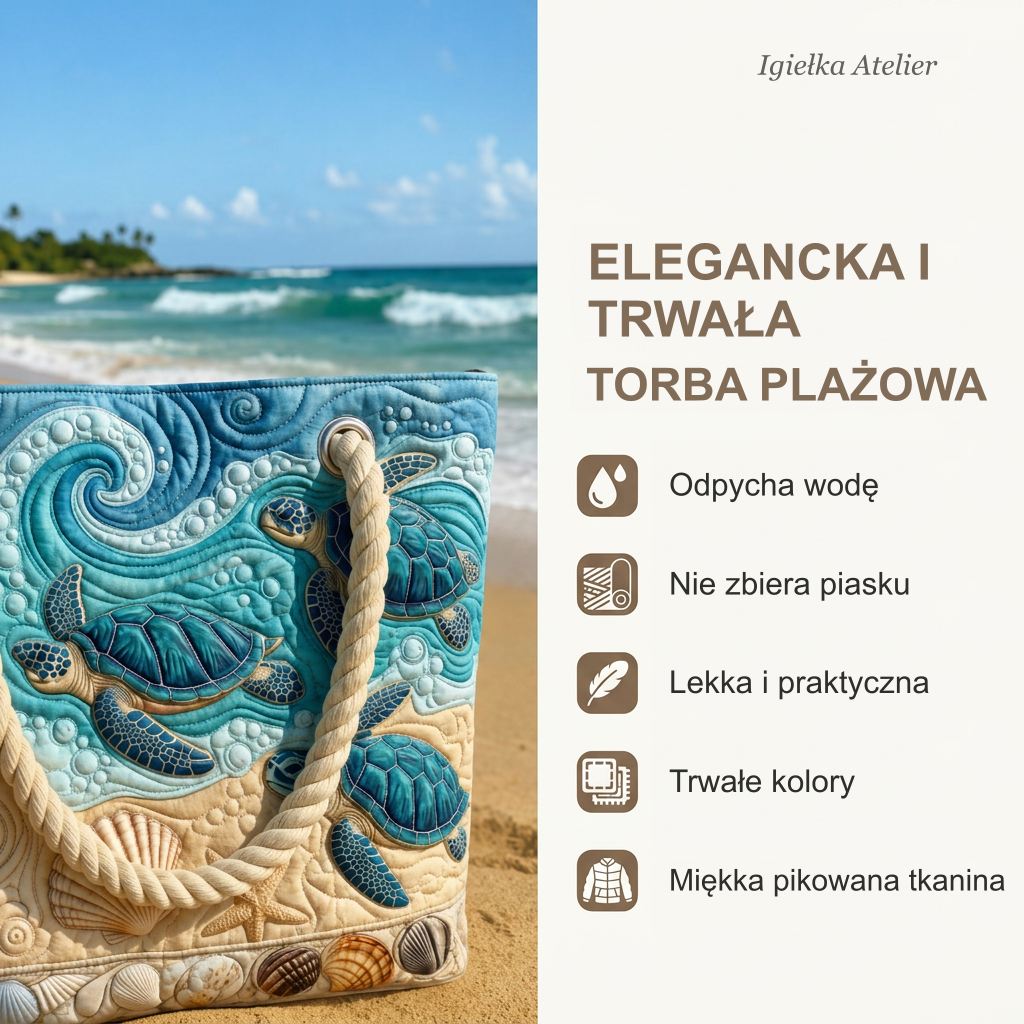 Cechy torby plażowej
