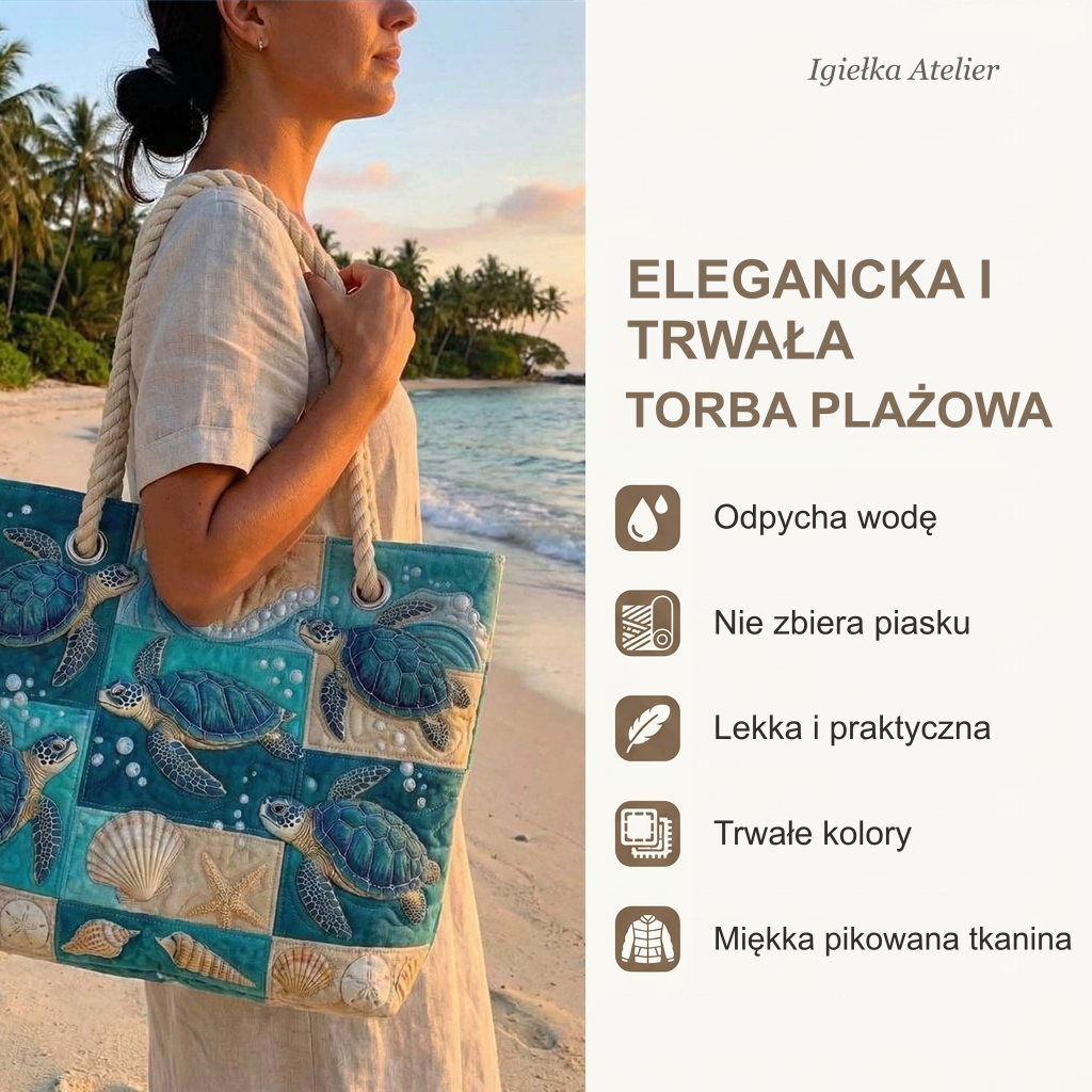 Cechy torby plażowej